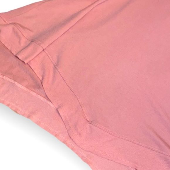 CUPIO Asymmetrical Long Sleeve Pink Tunic - Picture 3 of 8